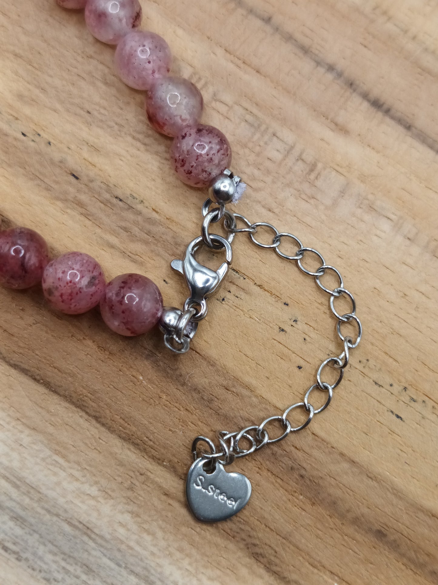 Collier Écume Rose