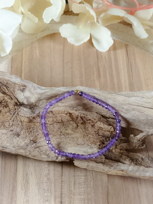 Bracelet Éclat d'améthyste