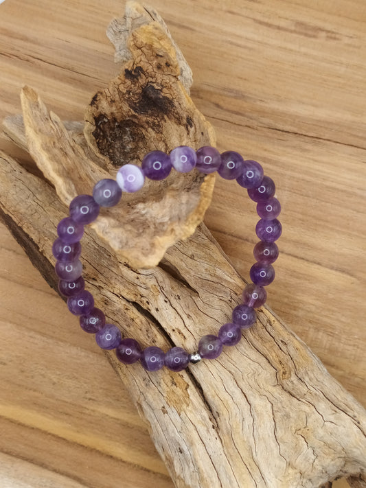 Bracelet améthyste