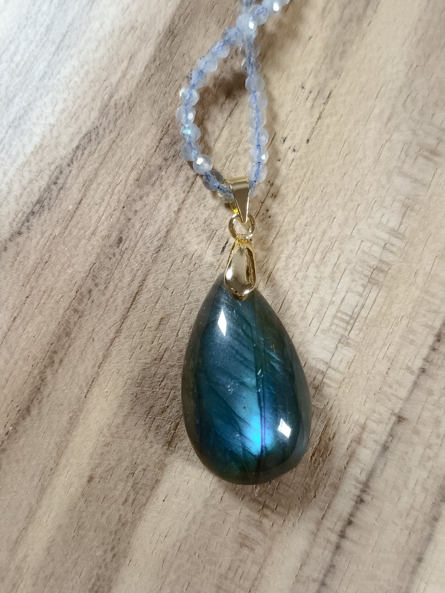 Collier Éclat de labradorite