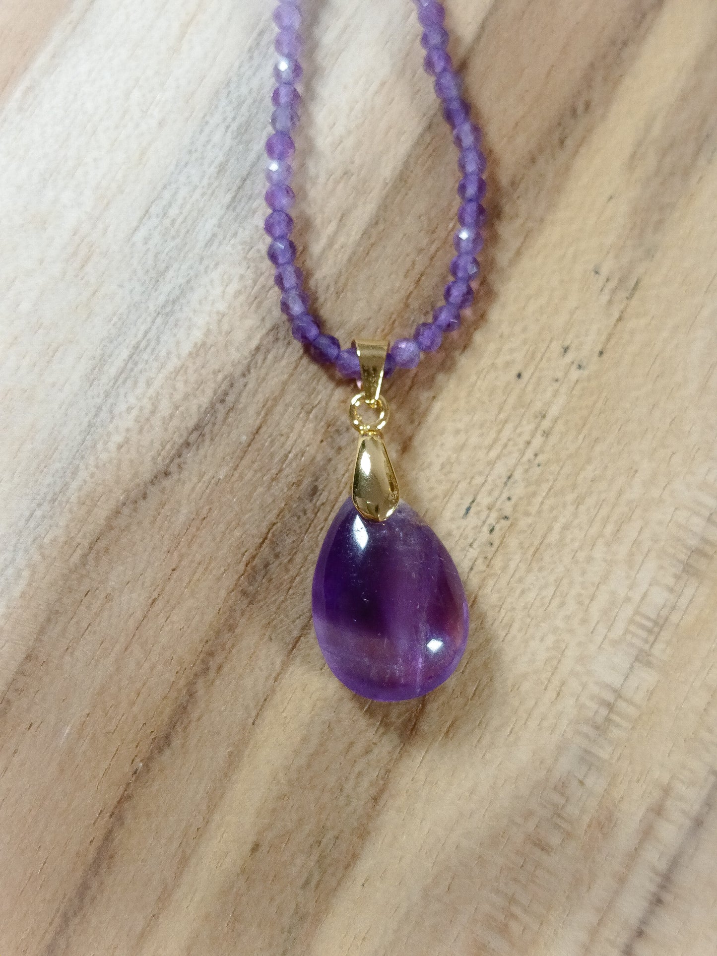 Collier Éclat d'améthyste