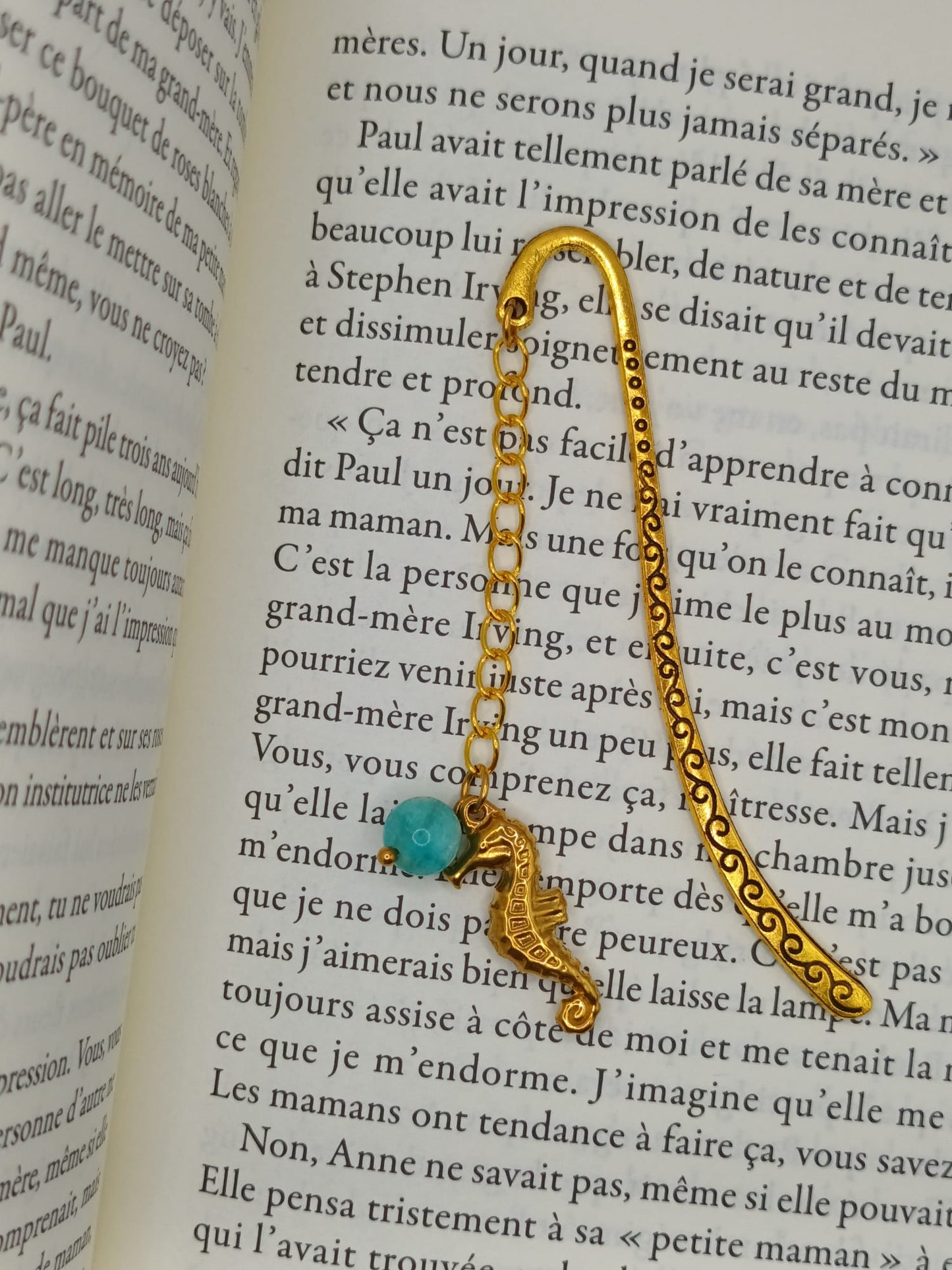 Marque-page Odyssée – Amazonite