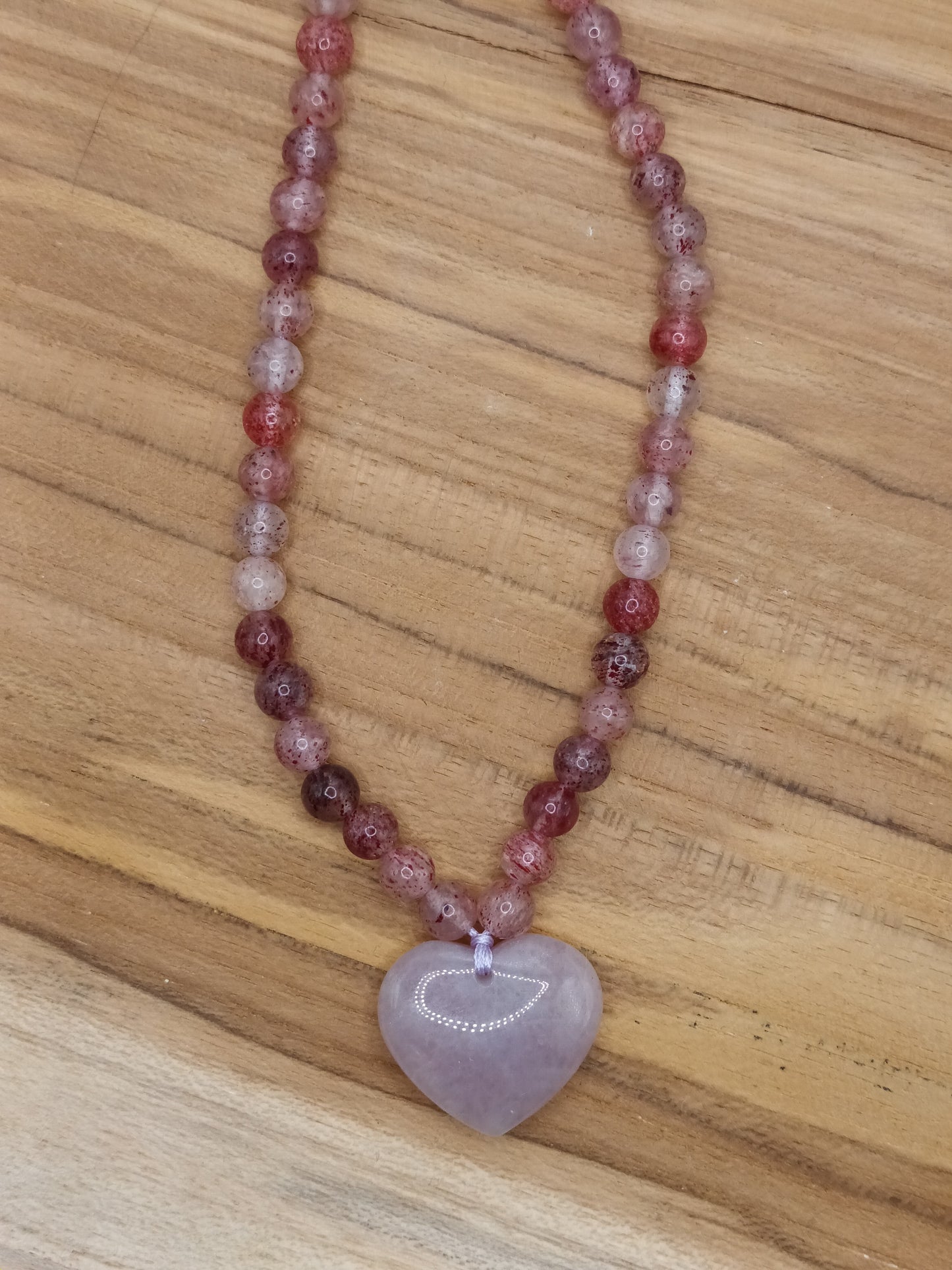 Collier Écume Rose
