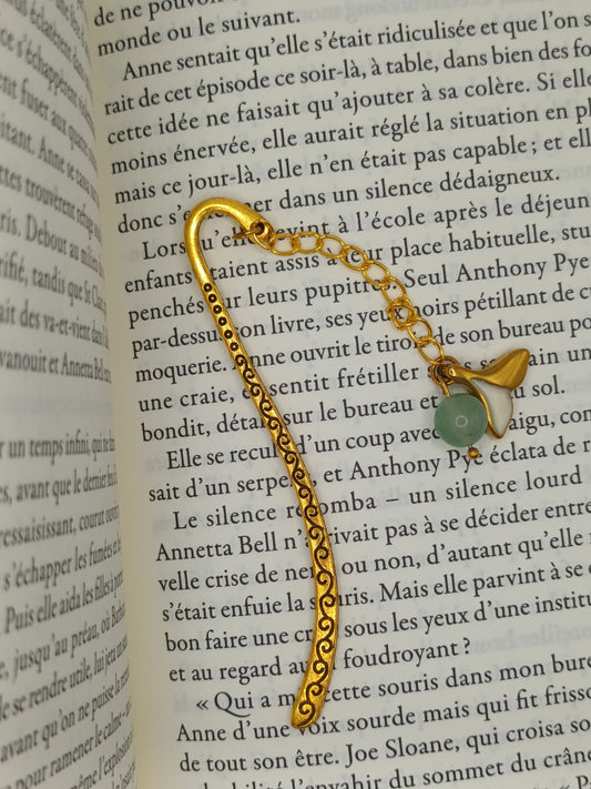 Marque-page Odyssée – Aventurine Verte