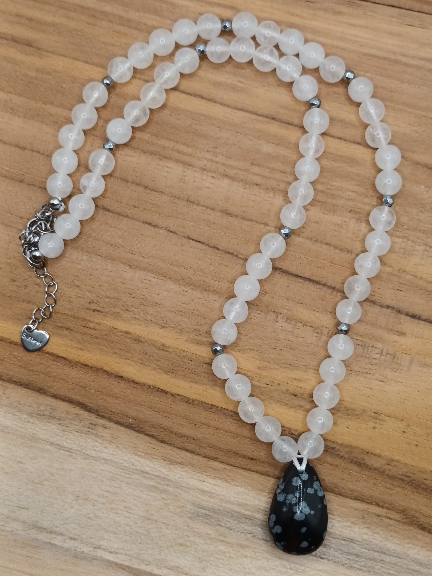 Collier Cœur d'hiver